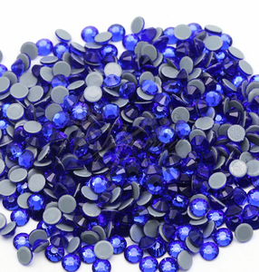 Cobalt Blue - Glass Hotfix Rhinestones