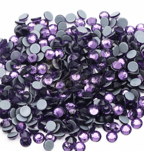 Tanzanite Purple - Glass Hotfix Rhinestones